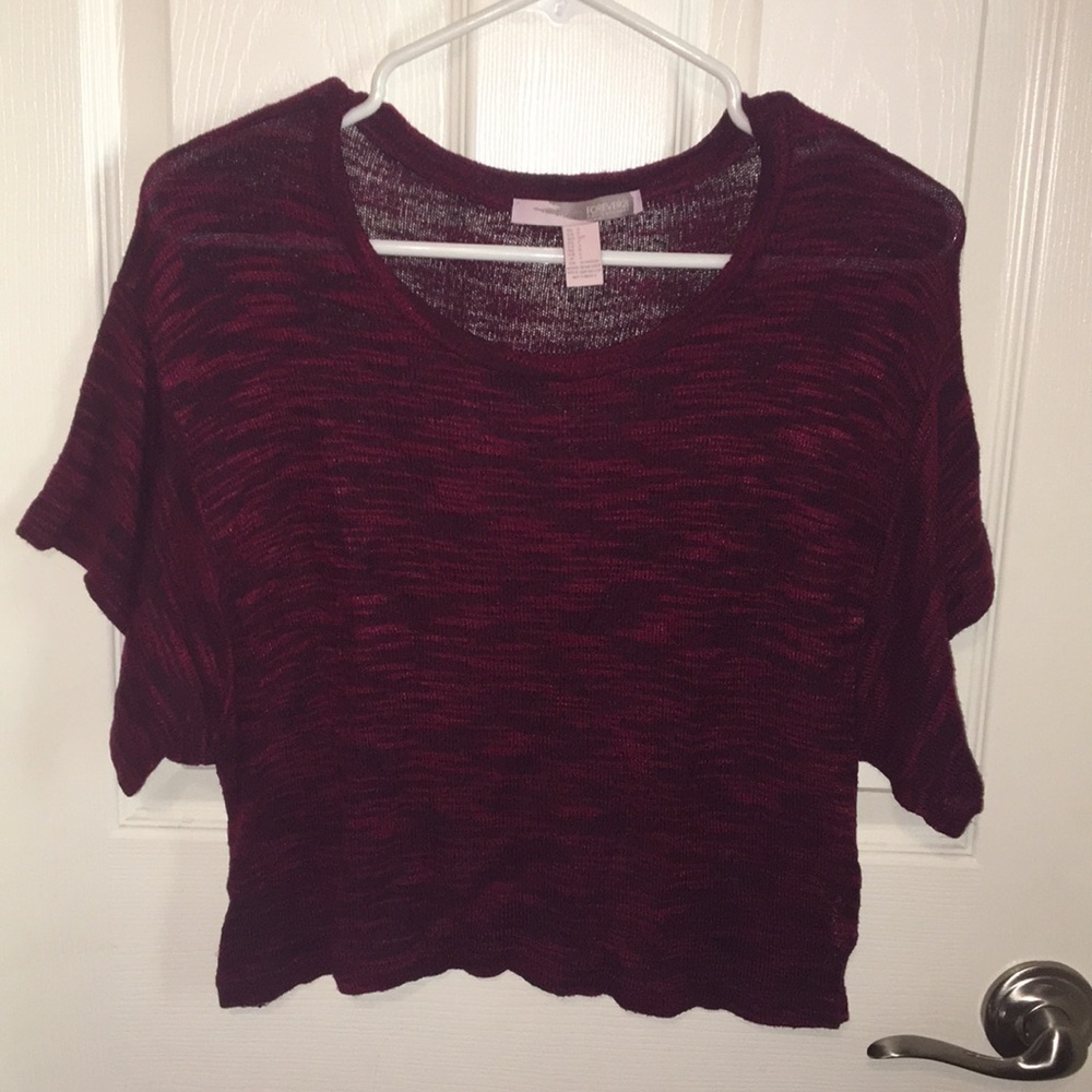 Burgundy/Maroon Top